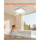 Bathroom Exhaust Fan with LED Light and Adjustable Color Temperatures by HouseOfZazla