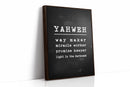 Yahweh Chalkboard Declaration