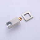 2 Functions Complete Shower Fixtures, 3 Knob Handles Complete Shower Systems, 10 inches Brushed Nickel - 2W03