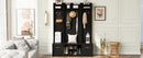 5 In 1 Entryway Bench With Coat Rack, 7 Sturdy Hooks, 2 Spacious Drawers And Adjustable Shelves