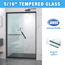 Aluminum Frame Double Sliding Shower Door