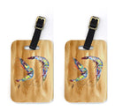 Shrimp  Sandy Beach Luggage Tag