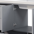 Bathroom Vanity With Separate Sink, Soft Close Doors And 4 Drawers by HouseOfZazla