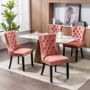 Nikki - High-End Tufted Dining Chair (Set of 2) by HouseOfZazla