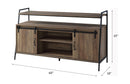 Rashawn - Rustic TV Stand - Oak by HouseOfZazla