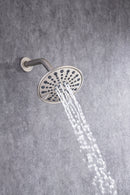 6 In. 6-Spray Balancing Shower Head Shower Faucet
