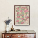 Vintage Map of Grafton County, New Hampshire 1877