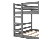 Solid Construction, Bunk Bed With Ladder by HouseOfZazla
