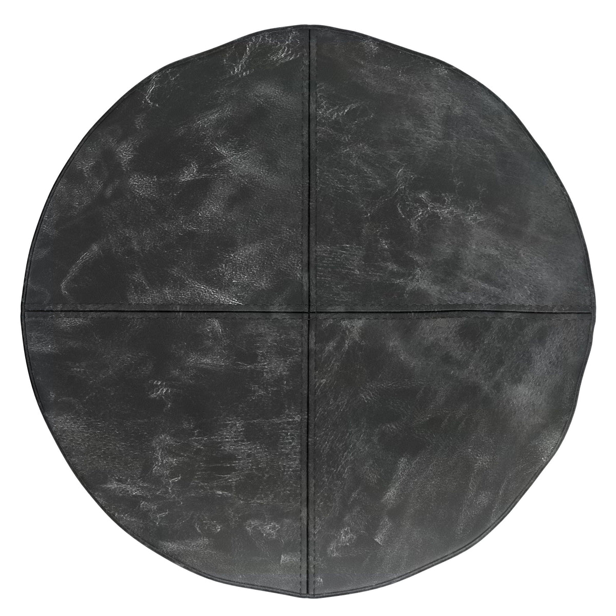 Connor - Handcrafted Round Pouf, photo 9 of 24