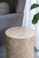 14x14x18" Cylindrical Accent Stool