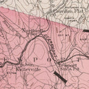 Vintage Map of Sullivan County, New Hampshire 1877