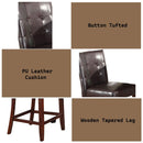 Britney - Counter Height Chair (Set of 2) - Espresso by HouseOfZazla