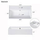 Bathroom Vanity, Combo Cabinet, Bathroom Storage Cabinet, Single Ceramic Sink by HouseOfZazla