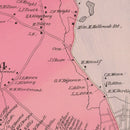 Vintage Map of Keene, New Hampshire 1892