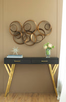 SerethaLeaf Wall Decor - Gold by HouseOfZazla