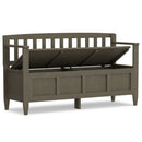 Brooklyn - Handcrafted Entryway Storage Bench
