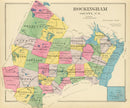 Vintage Map of Rockingham County, New Hampshire 1892