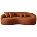 Drake - Japandi Style Curvy Boucle Sofa by Unique Piece Furniture