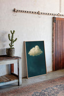 Lonely Cloud in Emerald Silence