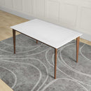 Levi - Modern Style Rectangular Dining Kitchen Table by HouseOfZazla