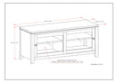 Cosmopolitan - Handcrafted TV Media Stand