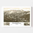 Vintage Map of Chester, Massachusetts 1885