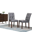Andover - Parson Dining Chair, Upholstered (Set of 2) by HouseOfZazla