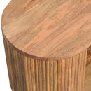 Soba - Ball Open Coffee Table - Oak by Unique Piece Furniture