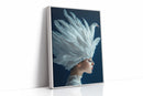 Crowned by Wings in Blue Silence