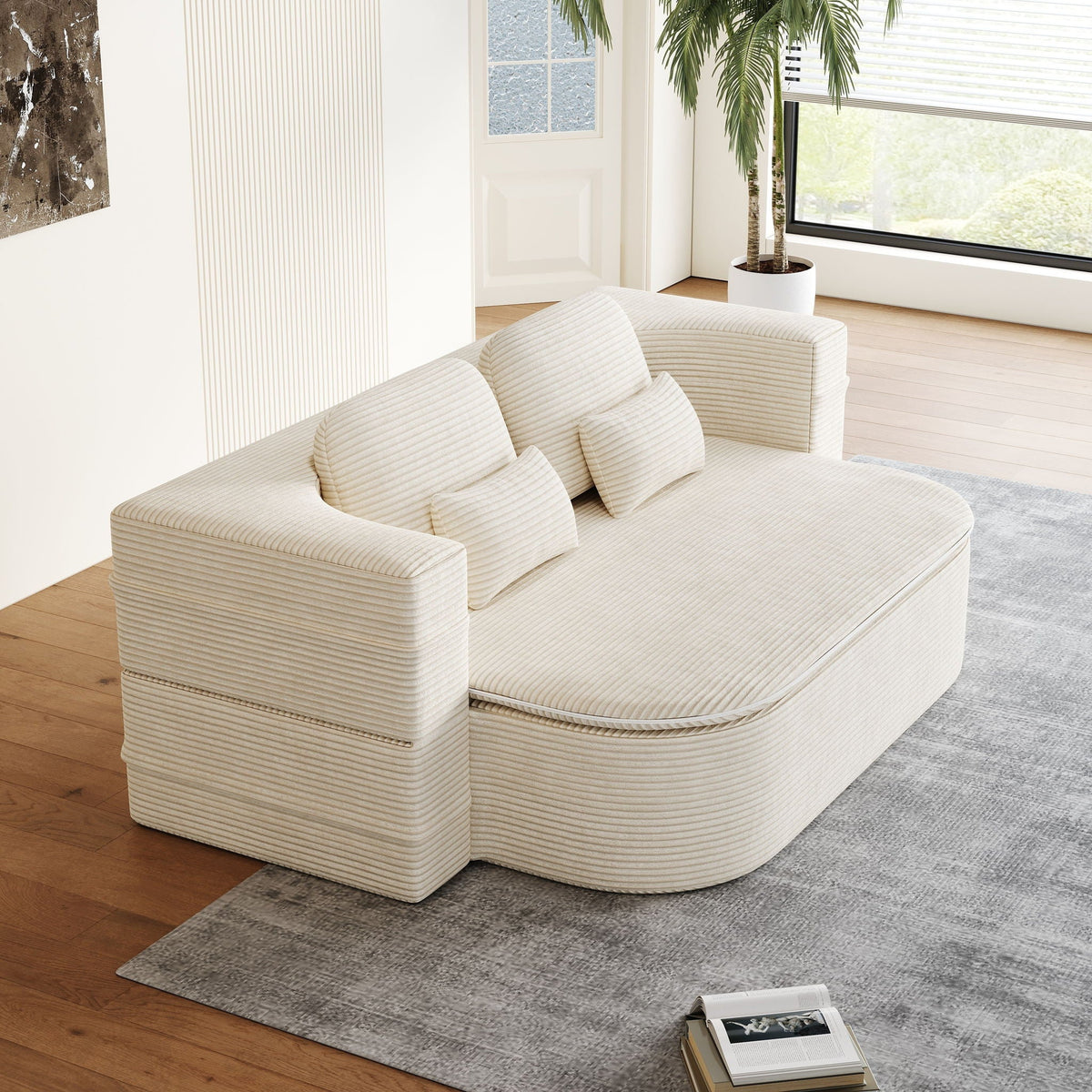 2 In 1 Foldable Sofa Bed With Multi Functional Blanket, photo 33 of 40