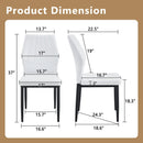 Dining Chairs With Shell Pattern, Comfort And Style by Unique Piece Furniture
