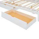 Platform Bed With With 2 Big Drawers And Trundle by Unique Piece Furniture