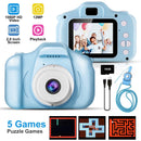 iMounTEK Kids Digital Camera w/ 2.0Ó Screen 12MP 1080P FHD Video Camera 4X Digital Zoom Games 32GB Card Supported Shockproof Child Camcorder for 3-10