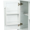 Kitchen Cart with Rubber wood Drop-Leaf Countertop ,Cabinet door internal storage racks,Kitchen Island on 5 Wheels with Storage Cabinet and 3 Drawers for Dinning Room,White by Montret