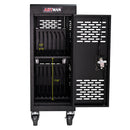 16 Bay Mobile School Charging Cart Station For book, Tablet And Laptop Computer With Power Strip Included by HouseOfZazla