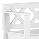 Amherst - Small Transitional Entryway Storage Bench by Unique Piece Furniture