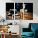 Bourbon Whiskey Wall Art Canvas Print, Vintage Bottle and by MyGreatCanvas | Canvas Wall Art Prints | Photo Prints & Wall Decor