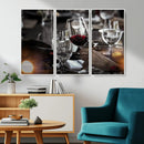 Red Wine and Glass Canvas Print by MyGreatCanvas | Canvas Wall Art Prints | Photo Prints & Wall Decor