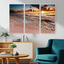 Sunset on Ocean Wall Art Canvas Print by MyGreatCanvas | Canvas Wall Art Prints | Photo Prints & Wall Decor