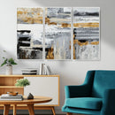 Abstract Painting Canvas Wall Art Print Paint Drip Art Brush