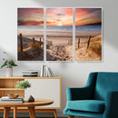 Sunset on the Sea Wall Art Canvas Print by MyGreatCanvas | Canvas Wall Art Prints | Photo Prints & Wall Decor