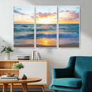 Coastal Wall Art - Vintage World Map Canvas Print with