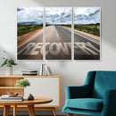 Recovery Road Wall Art Canvas Print