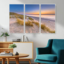 Sunrise On The Beach Wall Art Canvas Print