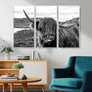 Longhorn Steer Canvas Print Wall Art, Highland Cow Canvas by MyGreatCanvas | Canvas Wall Art Prints | Photo Prints & Wall Decor