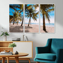 Palm Beach Tropical Island Wall Art Canvas Print by MyGreatCanvas | Canvas Wall Art Prints | Photo Prints & Wall Decor