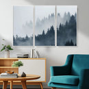Foggy Pine Forest Wall Art Canvas Print by MyGreatCanvas | Canvas Wall Art Prints | Photo Prints & Wall Decor
