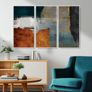 Modern Abstract Canvas Art Canvas Print - Framed and Ready