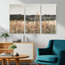 Abstract Wildflower Art Field Landscape Oil Painting Print,