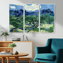 Olive Trees Van Gogh Wall Art Canvas Print